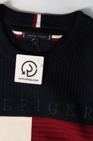 Herrenpullover Tommy Hilfiger, Größe L, Farbe Blau, Preis 123,99 €