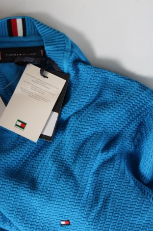 Herrenpullover Tommy Hilfiger, Größe L, Farbe Blau, Preis 98,49 €