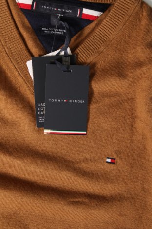 Ανδρικό πουλόβερ Tommy Hilfiger, Μέγεθος L, Χρώμα Καφέ, Τιμή 87,49 €