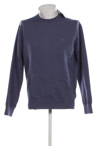 Pulover de bărbați Tommy Hilfiger, Mărime M, Culoare Albastru, Preț 426,99 Lei