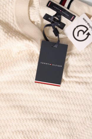 Herrenpullover Tommy Hilfiger, Größe XL, Farbe Ecru, Preis 98,49 €