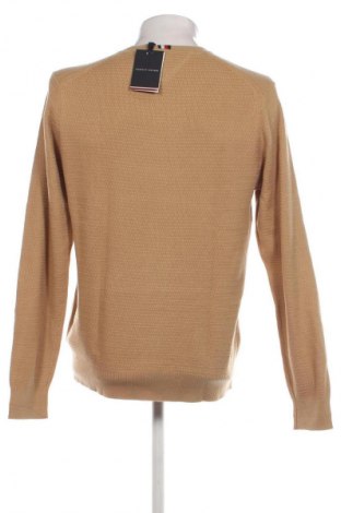 Herrenpullover Tommy Hilfiger, Größe L, Farbe Beige, Preis 90,99 €