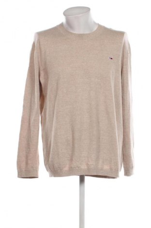 Herrenpullover Tommy Jeans, Größe XXL, Farbe Beige, Preis 104,99 €