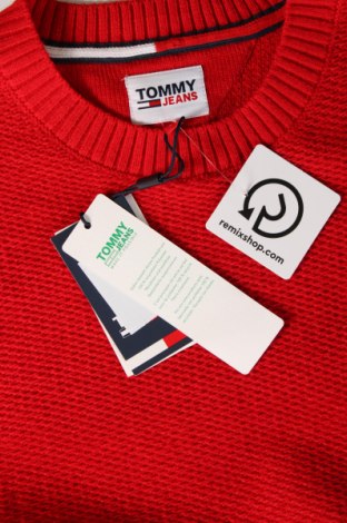 Ανδρικό πουλόβερ Tommy Jeans, Μέγεθος M, Χρώμα Κόκκινο, Τιμή 67,99 €