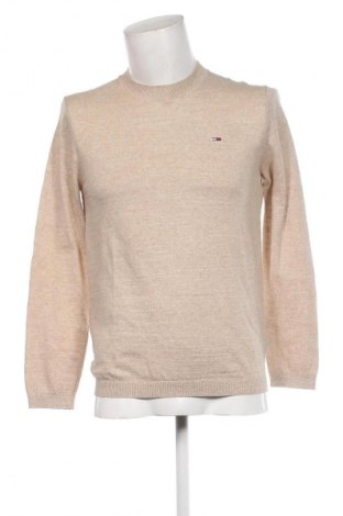 Herrenpullover Tommy Jeans, Größe XS, Farbe Beige, Preis 126,99 €