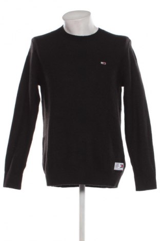 Herrenpullover Tommy Jeans, Größe M, Farbe Schwarz, Preis 82,99 €