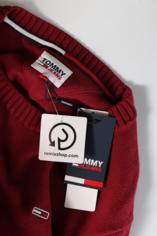 Herrenpullover Tommy Jeans, Größe XL, Farbe Rot, Preis 82,99 €