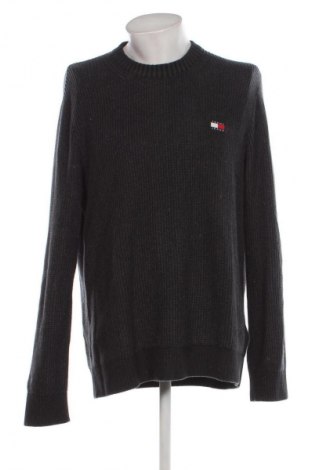 Męski sweter Tommy Jeans, Rozmiar L, Kolor Szary, Cena 263,99 zł