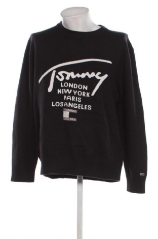 Pulover de bărbați Tommy Jeans, Mărime XL, Culoare Negru, Preț 389,99 Lei