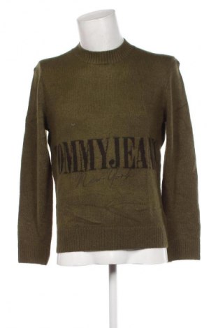 Pulover de bărbați Tommy Jeans, Mărime XS, Culoare Verde, Preț 269,99 Lei