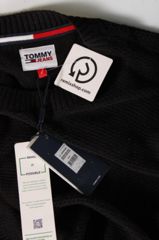 Herrenpullover Tommy Jeans, Größe L, Farbe Schwarz, Preis 53,99 €