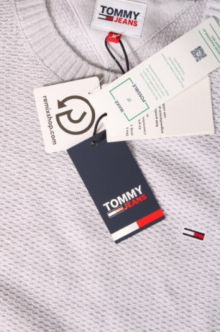 Мъжки пуловер Tommy Jeans, Размер M, Цвят Сив, Цена 182,49 лв.