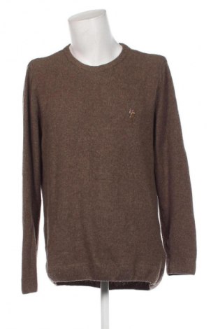 Ανδρικό πουλόβερ U.S. Polo Assn., Μέγεθος XL, Χρώμα Καφέ, Τιμή 36,43 €