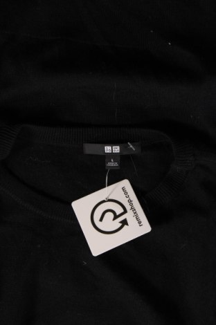 Мъжки пуловер Uniqlo, Размер L, Цвят Черен, Цена 22,10 лв.