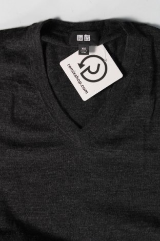 Ανδρικό πουλόβερ Uniqlo, Μέγεθος XXS, Χρώμα Γκρί, Τιμή 12,62 €