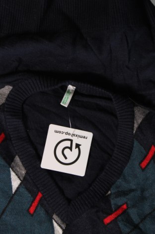 Мъжки пуловер United Colors Of Benetton, Размер XL, Цвят Многоцветен, Цена 21,08 лв.