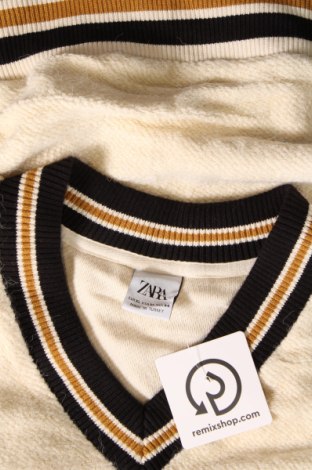Мъжки пуловер Zara, Размер XL, Цвят Екрю, Цена 20,80 лв.