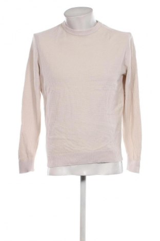 Мъжки пуловер Zara, Размер S, Цвят Екрю, Цена 19,20 лв.