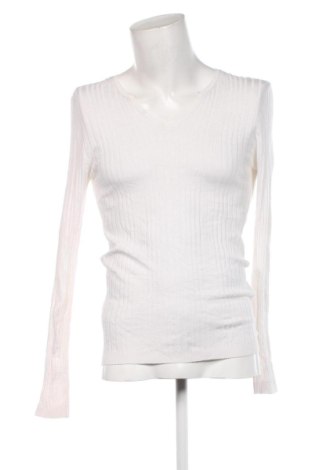 Pulover de bărbați Zara Man, Mărime L, Culoare Ecru, Preț 105,26 Lei