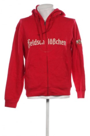 Herren Sweatshirt Feldschlosschen, Größe M, Farbe Rot, Preis 10,02 €