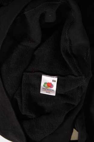 Ανδρικό φούτερ Fruit Of The Loom, Μέγεθος L, Χρώμα Μαύρο, Τιμή 13,46 €