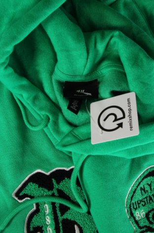 Herren Sweatshirt H&M, Größe S, Farbe Grün, Preis 10,09 €
