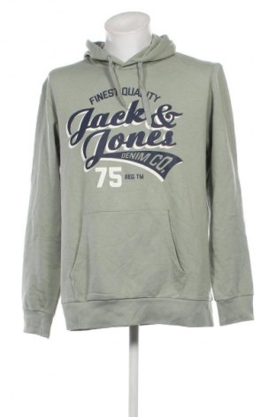 Ανδρικό φούτερ Jack & Jones, Μέγεθος XL, Χρώμα Πράσινο, Τιμή 15,77 €