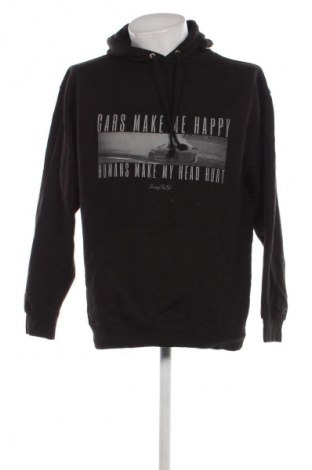 Herren Sweatshirt Just hoods, Größe L, Farbe Schwarz, Preis 15,14 €