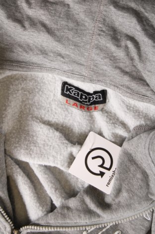 Herren Sweatshirt Kappa, Größe L, Farbe Grau, Preis € 19,97