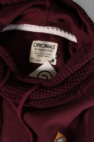 Herren Sweatshirt Originals By Jack & Jones, Größe M, Farbe Rot, Preis 11,27 €