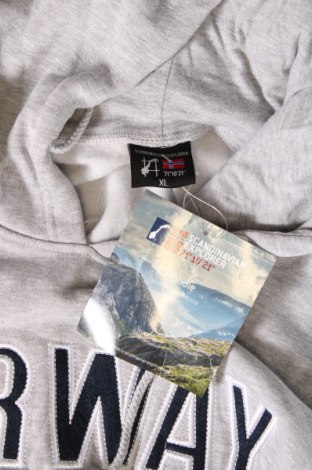 Herren Sweatshirt Scandinavian Explorer, Größe XL, Farbe Grau, Preis 48,54 €