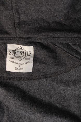 Herren Sweatshirt Surf Style, Größe S, Farbe Grau, Preis 8,27 €