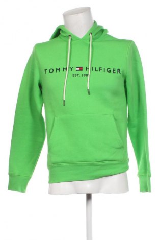 Мъжки суичър Tommy Hilfiger, Размер XS, Цвят Зелен, Цена 73,99 лв.