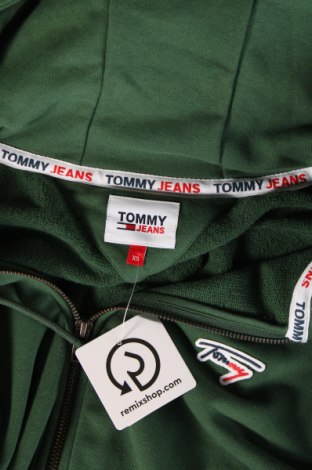 Męska bluza Tommy Jeans, Rozmiar XS, Kolor Zielony, Cena 479,78 zł