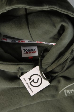 Pánska mikina  Tommy Jeans, Veľkosť XS, Farba Zelená, Cena  85,05 €