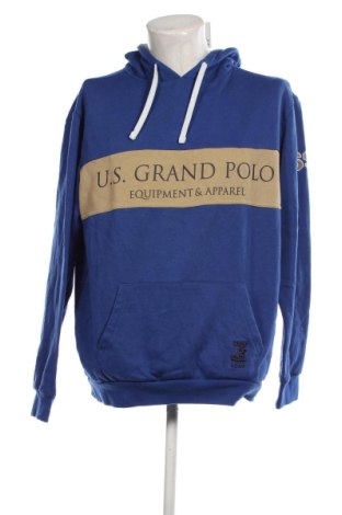 Ανδρικό φούτερ U.S.Grand Polo, Μέγεθος XL, Χρώμα Μπλέ, Τιμή 17,75 €