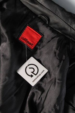 Pánska kožená bunda , Veľkosť L, Farba Čierna, Cena  57,64 €
