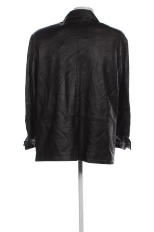 Ανδρικό δερμάτινο μπουφάν, Μέγεθος L, Χρώμα Μαύρο, Τιμή 30,31 €