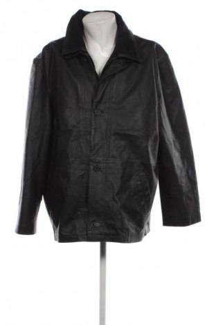 Pánska kožená bunda , Veľkosť 3XL, Farba Čierna, Cena  57,64 €
