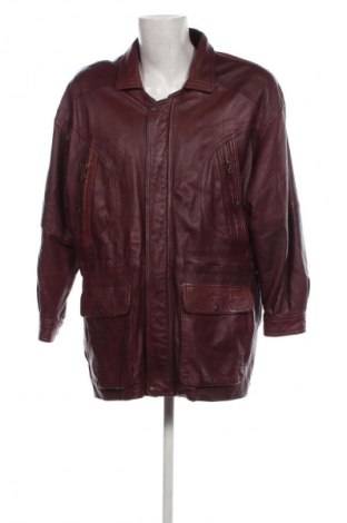 Pánská kožená bunda , Velikost XL, Barva Červená, Cena  1 706,00 Kč