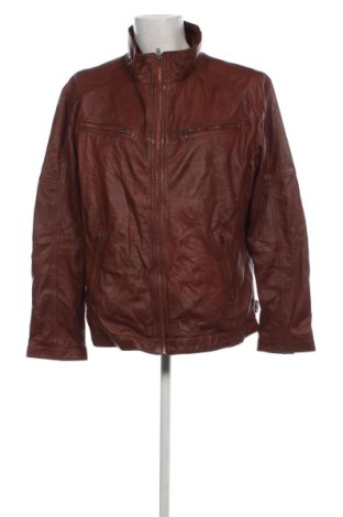 Pánska kožená bunda , Veľkosť 3XL, Farba Hnedá, Cena  60,67 €