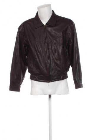Pánska kožená bunda , Veľkosť L, Farba Červená, Cena  60,67 €