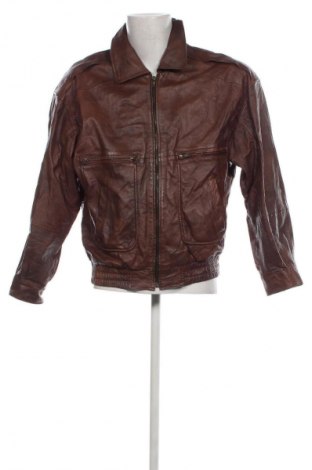Pánska kožená bunda , Veľkosť L, Farba Hnedá, Cena  48,54 €