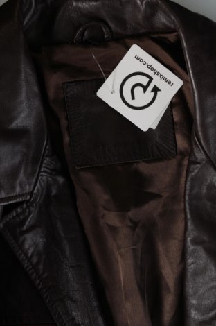 Ανδρικό δερμάτινο μπουφάν, Μέγεθος XL, Χρώμα Καφέ, Τιμή 66,19 €
