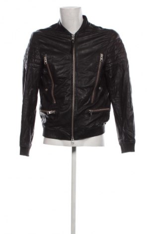 Pánska kožená bunda  AllSaints, Veľkosť XS, Farba Čierna, Cena  110,23 €