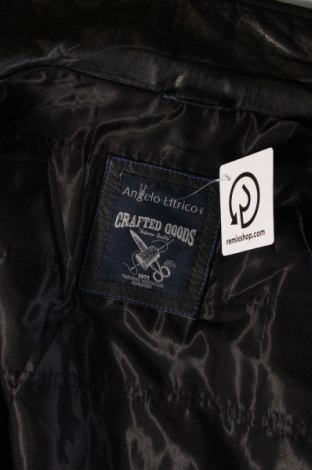 Pánska kožená bunda  Angelo Litrico, Veľkosť XL, Farba Čierna, Cena  60,67 €