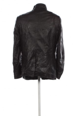 Ανδρικό δερμάτινο μπουφάν Armani Jeans, Μέγεθος XL, Χρώμα Μαύρο, Τιμή 372,37 €