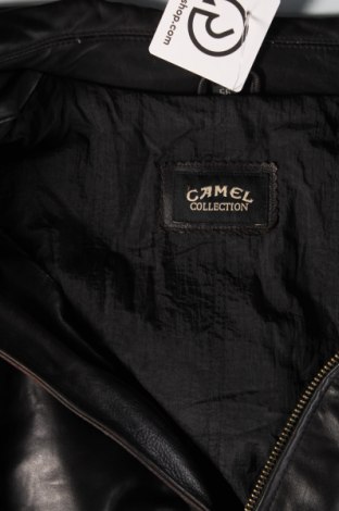 Pánská kožená bunda  Camel, Velikost XL, Barva Černá, Cena  1 706,00 Kč