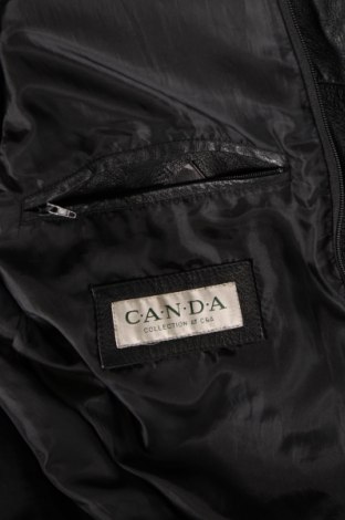 Pánska kožená bunda  Canda, Veľkosť L, Farba Čierna, Cena  60,67 €