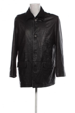 Ανδρικό δερμάτινο μπουφάν Daniel Hechter, Μέγεθος XL, Χρώμα Μαύρο, Τιμή 200,41 €